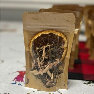 Dried Citrus and Herb Mix in Kraft Bag